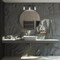 Designers Fountain Hudson 18in 3-Light Matte Black Coastal Indoor Vanity Light with Clear Glass Shades D268C-3B-MB - alternate 2